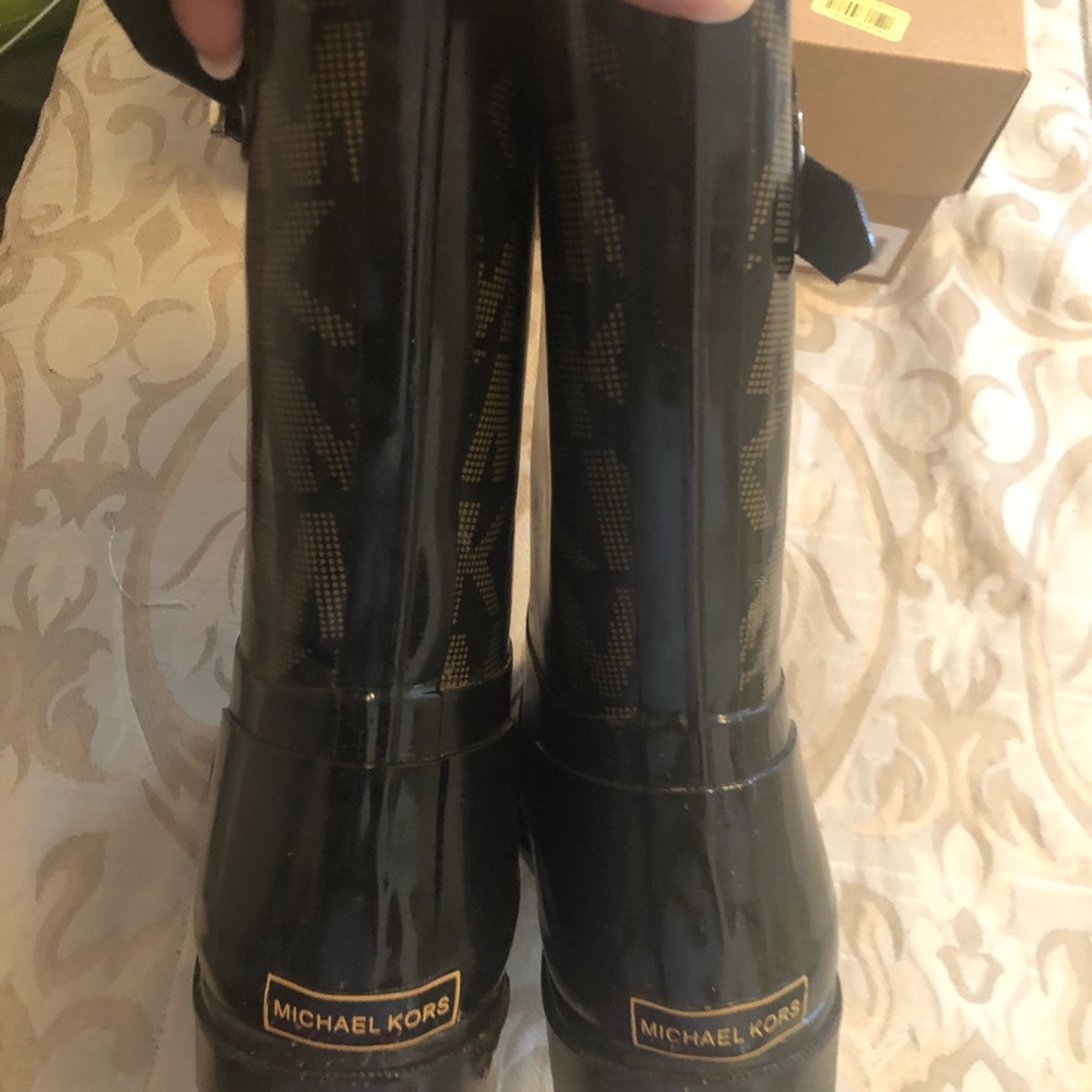 Size 8 Michael Kors Rain Boots